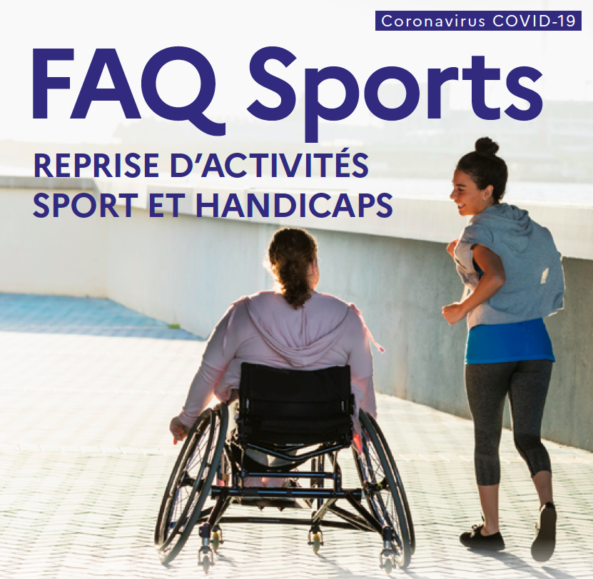 Sports_gouv's tweet photo. 👨‍🦽 Nous avons mis aujourd'hui en ligne notre FAQ reprise d'activité sport et handicaps : https://t.co/x2Mr8X5I1X #COVID19 https://t.co/m24IJOV5wL