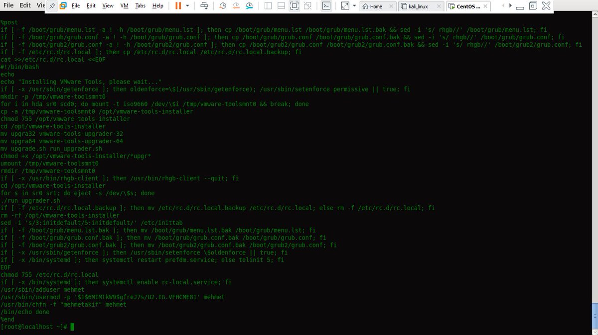 secmehmet's tweet image. centos #centos #CentosServer