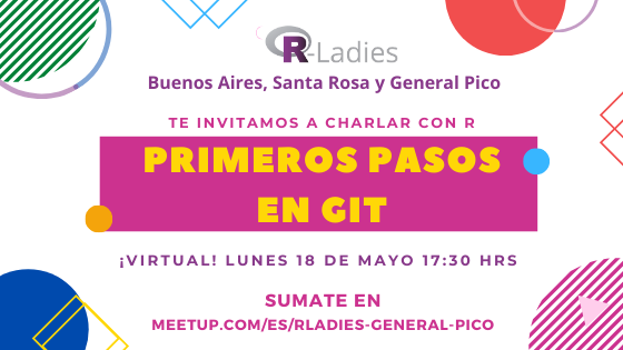RLadiesGP's tweet image. 🥳Estamos muy contentxs de anunciar la primer meetup co-organizada por nosotrxs junto a @RLadiesSR y @RLadiesBA.
Con @yabellini y @marysol_gatti tendremos un taller de Git y como usarlo desde R-Studio.
📆Lunes 18 de mayo a las 17.30 hs.
✍️Inscribite aca: meetup.com/es/rladies-gen…