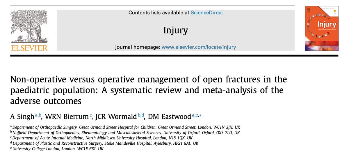 Abhinav Singh (@orthosingh) on Twitter photo Should open fractures in children be managed the same as in adults? Our review suggests there may be a difference in operative and non operative outcomes.. qrgo.page.link/RsEK3 <a href="/deboraheastwood/">Deborah Eastwood</a> <a href="/JCRWormald/">Justin Wormald</a> <a href="/willbierrum/">William Bierrum</a> @ELSORTHOPAEDICS <a href="/BSCOS_UK/">British Society for Children’s Orthopaedic Surgery</a> <a href="/POSNA_org/">POSNA</a> <a href="/eposorg/">EPOS</a> <a href="/bota_uk/">BOTA</a> Should open fractures in children be managed the same as in adults? Our review suggests there may be a difference in operative and non operative outcomes.. qrgo.page.link/RsEK3 <a href="/deboraheastwood/">Deborah Eastwood</a> <a href="/JCRWormald/">Justin Wormald</a> <a href="/willbierrum/">William Bierrum</a> @ELSORTHOPAEDICS <a href="/BSCOS_UK/">British Society for Children’s Orthopaedic Surgery</a> <a href="/POSNA_org/">POSNA</a> <a href="/eposorg/">EPOS</a> <a href="/bota_uk/">BOTA</a>