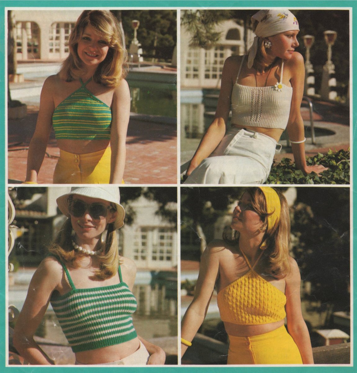 PDFPattern's tweet image. Womens Strappy and Halter Neck Tops Knitting Pattern PDF Ladies 32, 34, 36 &amp;amp; 38 inch bust, Summer Tops, Vintage Knitting Patterns for Women etsy.me/3fUpWsU #knitting #knittingpatterns #pdf #strappytop #halternecktop #topknittingpattern #summertoppatterns #yarn