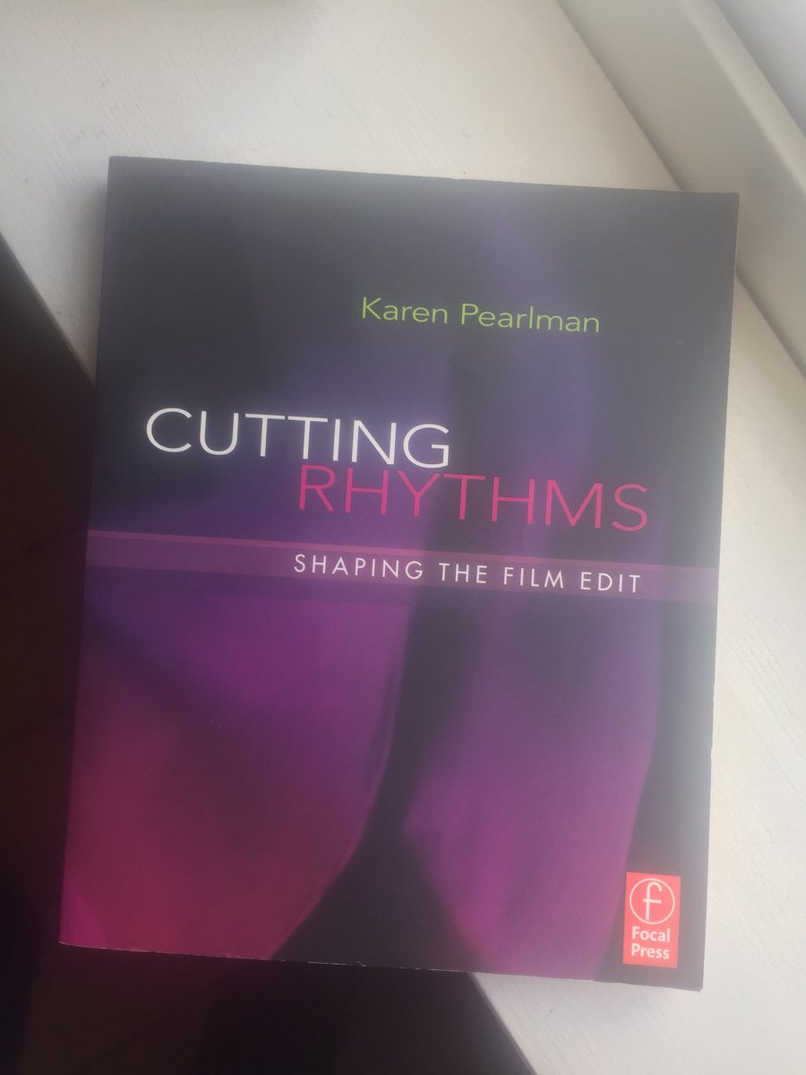 Been reading this book by @karen_pearlman during lockdown and it’s really really good. Recommended for all #videoediting <a href="/postchat/">#PostChat</a>