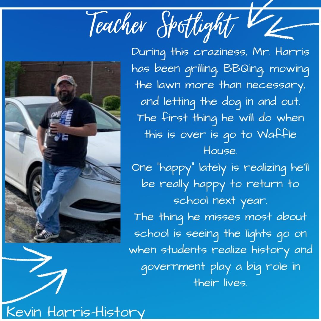 We have reached the end of our Teacher Spotlights.  I hope you have enjoyed them as much as I have.