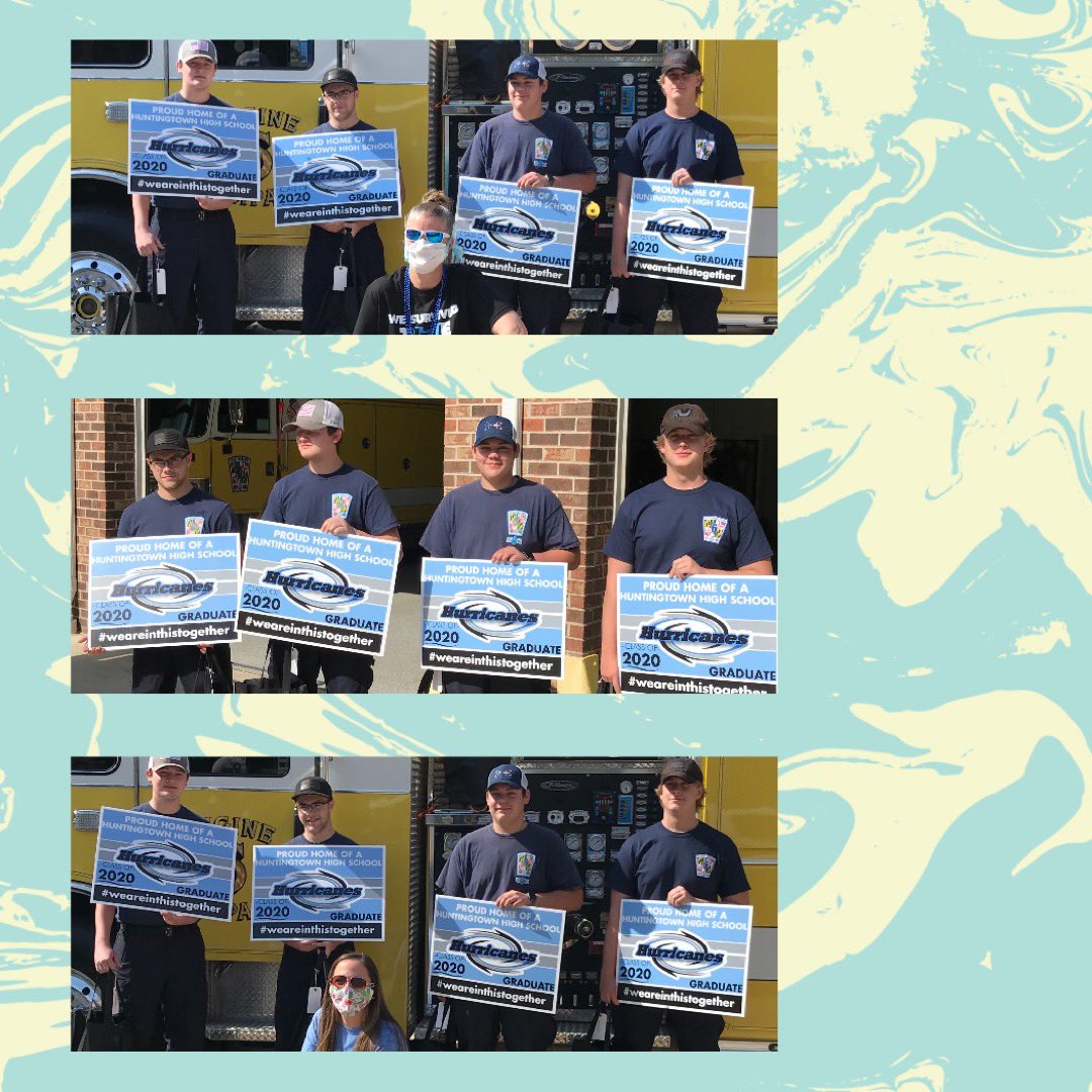 HHS salutes the #ClassOf2020 volunteer firefighters <a href="/HV6FD/">Huntingtown VFD</a> #CanePride