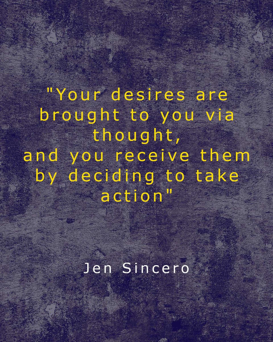 During the Lockdown we've been using motivational quotes and affirmations to keep us on track. "Your desires are brought to you via thought, and you receive them by deciding to take action" - Jen Sincero. What helps you to stay motivated? #MotivationalQuotes #lockdownlearning 😊