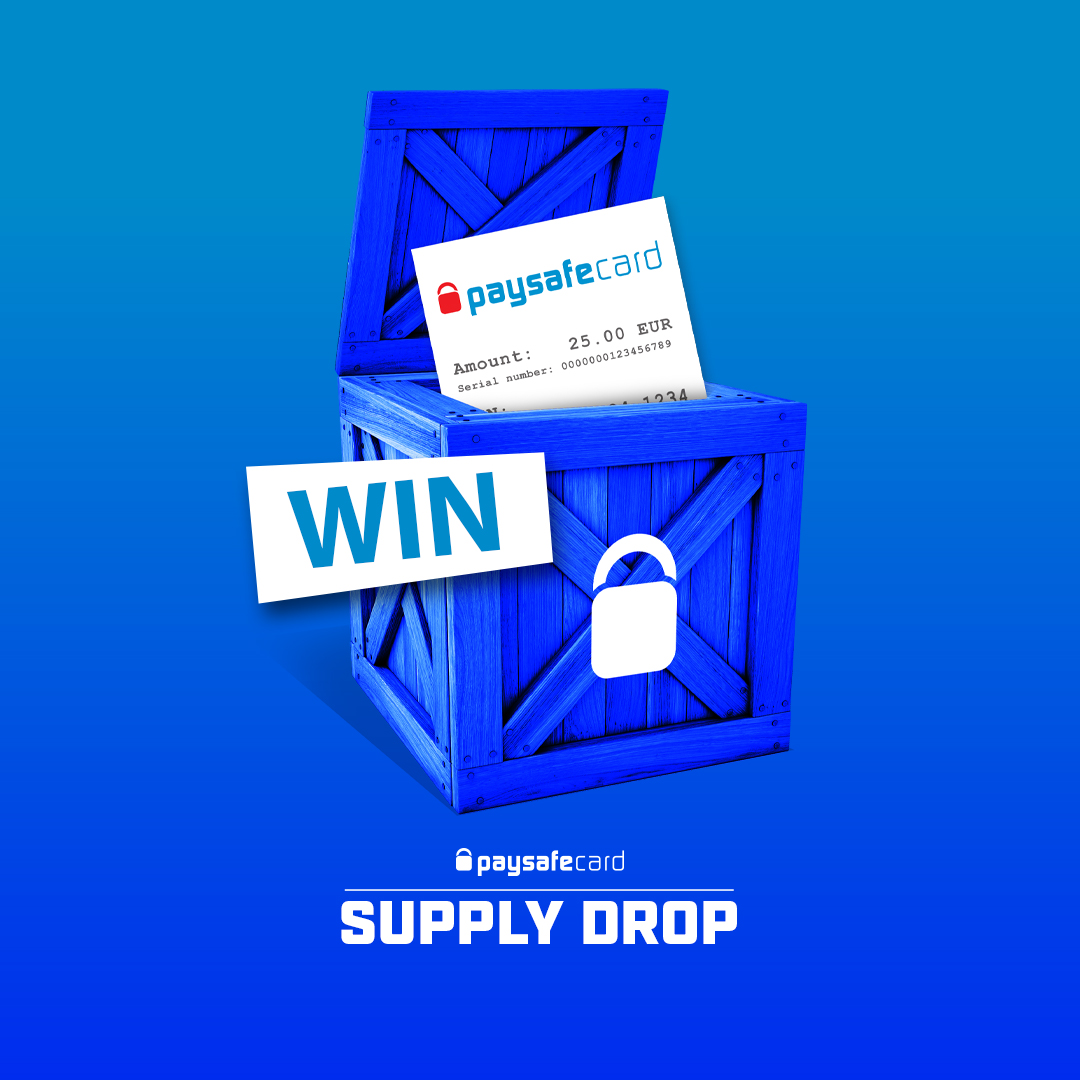 paysafecard's tweet image. #GIVEAWAY 
It dropped, the first #pscSupplyDrop ever! Supplying you with free #paysafecard PINs in these strange times. Be fast for a chance to grab one of 4 x 25 €

💞 Follow @paysafecard
🔄 RT
💬 Reply with what game/item you'd buy

Monthly Supply Drops coming, stay tuned! ✌