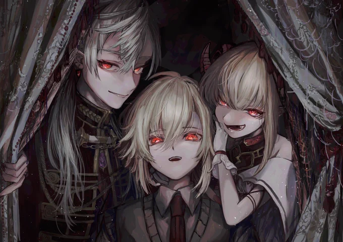 #KuzuArt  #絵画コウ #りりむとおえかき 
『仲間の証』 