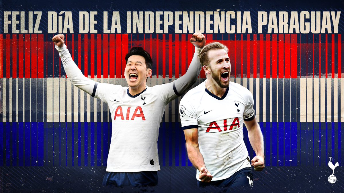 Spurs_ES's tweet photo. ¡Feliz Día de la Independencia, Paraguay! 🇵🇾🤍

#Paraguay209Años https://t.co/Uztmr94y3O