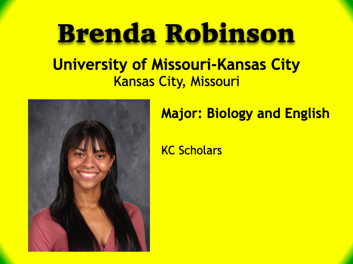 SMSSeniors2020's tweet photo. Congratulations to Brenda Robinson, who will attend the University of Missouri-Kansas City to major in Biology and English! Brenda is the recipient of the @KcScholars Scholarship. @UMKC #SMSSeniorSigning2020 https://t.co/tK8L4N7Yoe