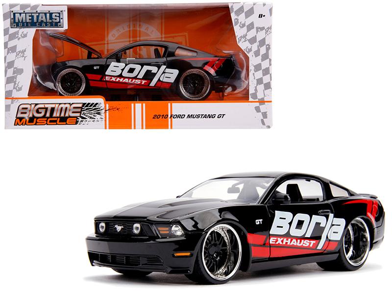 Check out this product 😍 2010 Ford Mustang GT Borla Exhaust Black with Red Stripes Bigtime Muscle 1/24... 😍 by Jada starting at $33.44. Show now 👉👉 shortlink.store/NHrrkOBtP6