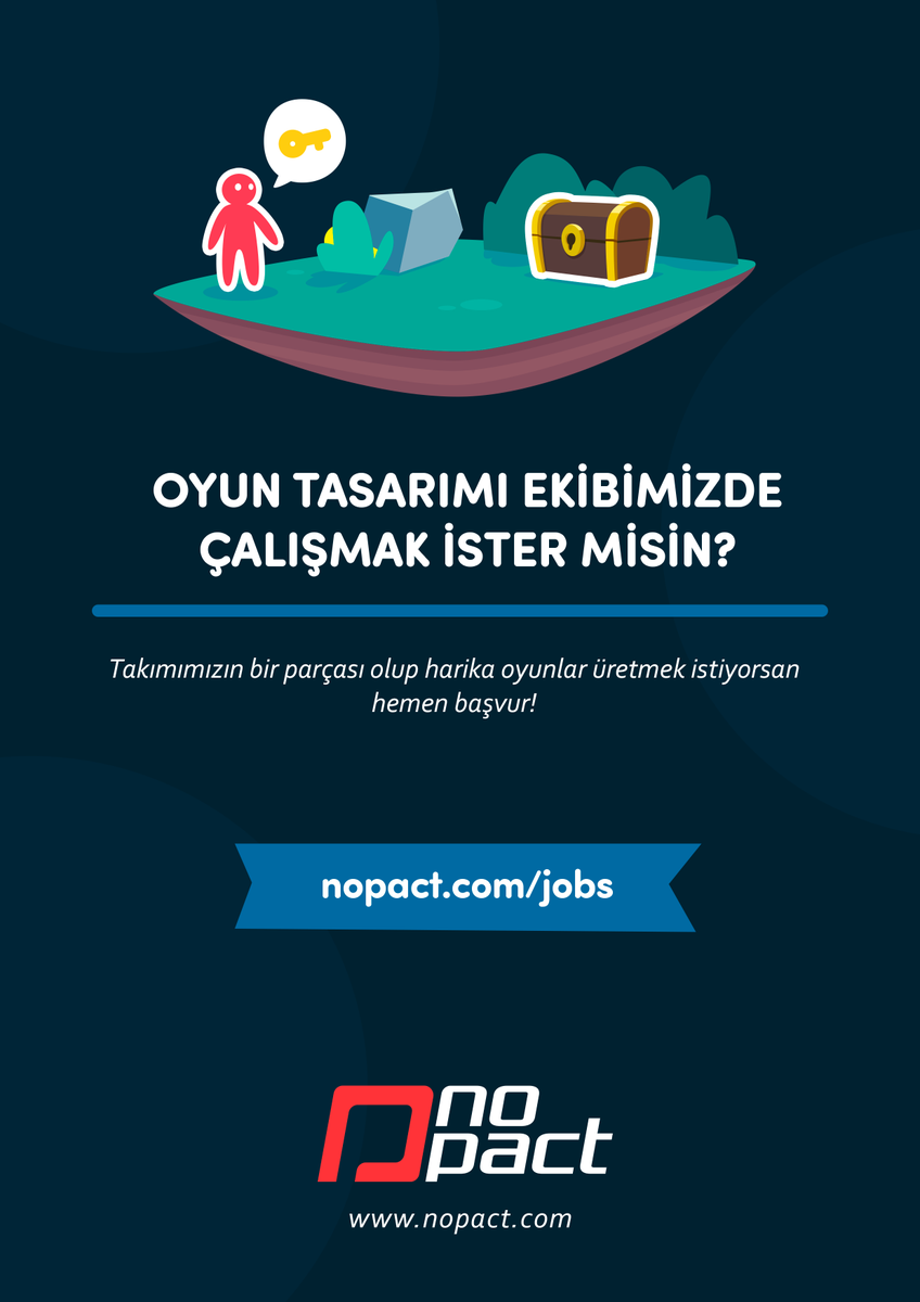 nopact's tweet photo. Yeni takım arkadaşları arıyoruz! https://t.co/8cg5HyGHnp