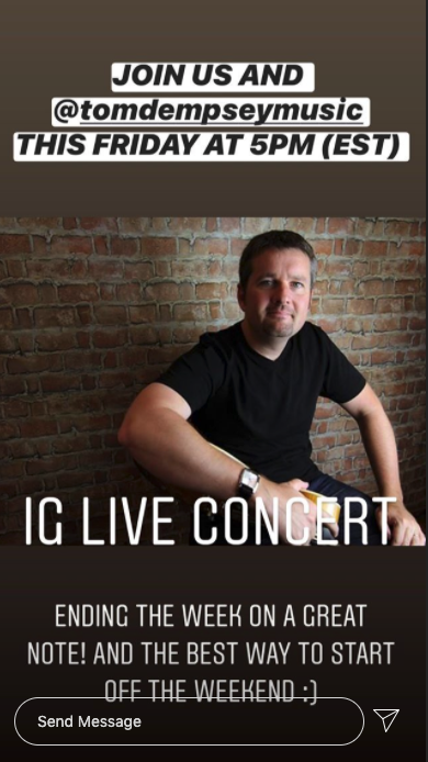 tomdempsey's tweet photo. I'll be performing my first Instagram Live performance today at 5PM EDT for Laguardia Performing Arts Center "LPAC In Your Living Room" concert series. Go to @LPAConthemap on Instagram to check it out! #lagcc #lpac #jazz #jazzguitar #lagccmusic #TrueFireTV https://t.co/adRPzyT6Wl