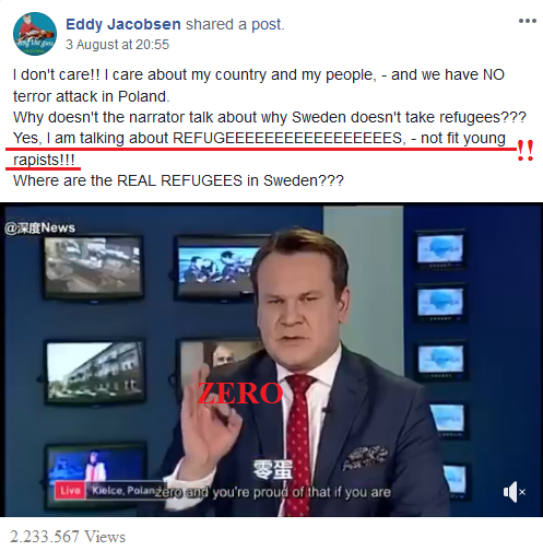 eddysnet's tweet photo. Are you lending an ear to this Norwegian PM 
No terror in Poland; bec  no terrorists in Poland
@erna_solberg @abidraja @NTBVaktsjef @Stortinget 
@IsraelinNorway @IDF @simonwiesenthal @netanyahu 
@PolandMFA https://t.co/336evMYBya