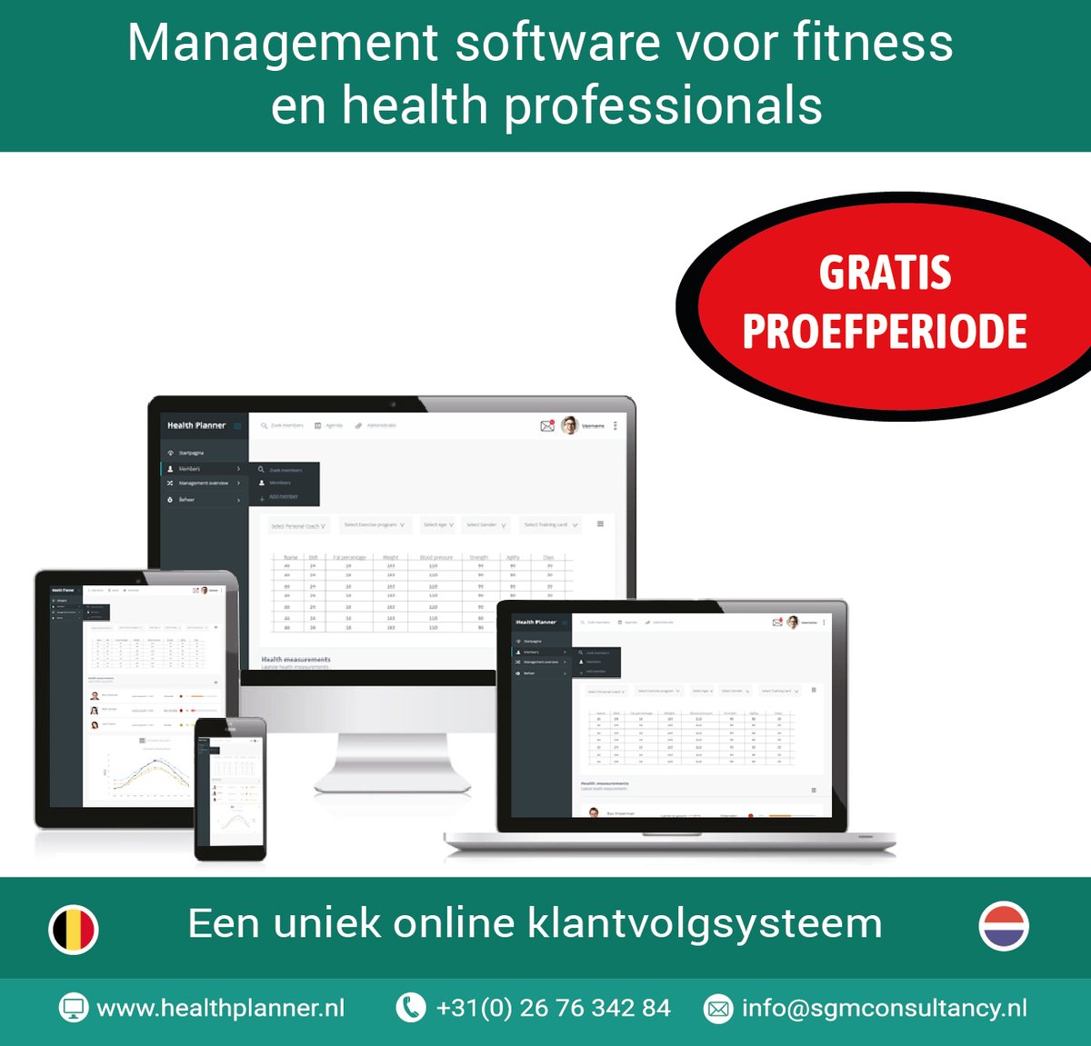 _Health_Concept's tweet photo. Health Planner: unieke managementsysteem (💯GRATIS) - https://t.co/LXUXiyKIBk https://t.co/8BukxGyUN9