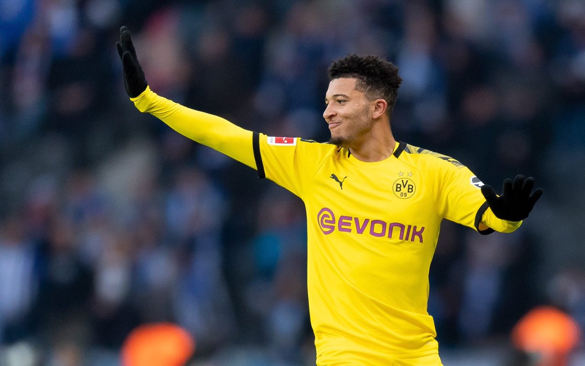 It’s worth noting that Jadon Sancho is right-footed, but has generally played on the right this season. That said, he’s not really a traditional winger - preferring to stay wide, isolate a full-back, win 1v1 and then come inside rather than hitting the byline.