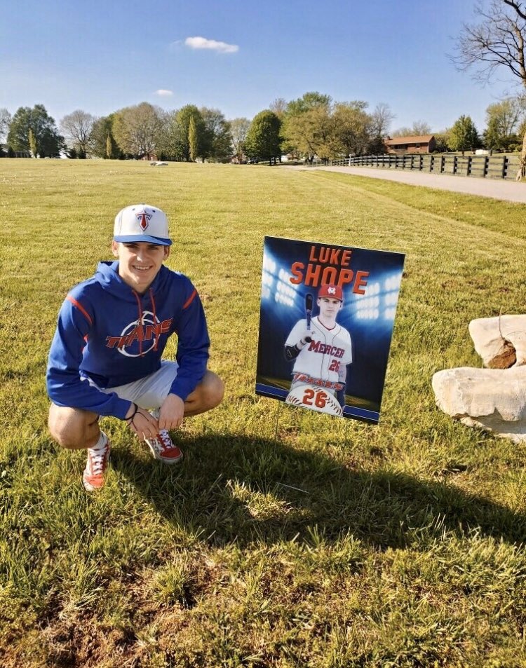 #26 Luke Shope

Favorite Memory: When Cayden hit his home run against Western Hills last year. 

Future Plans: I’m going to Louisville to major in Biology 

Advice: My advice to the younger kids is just to have fun. Winning is great and all but enjoy your time with your friends.