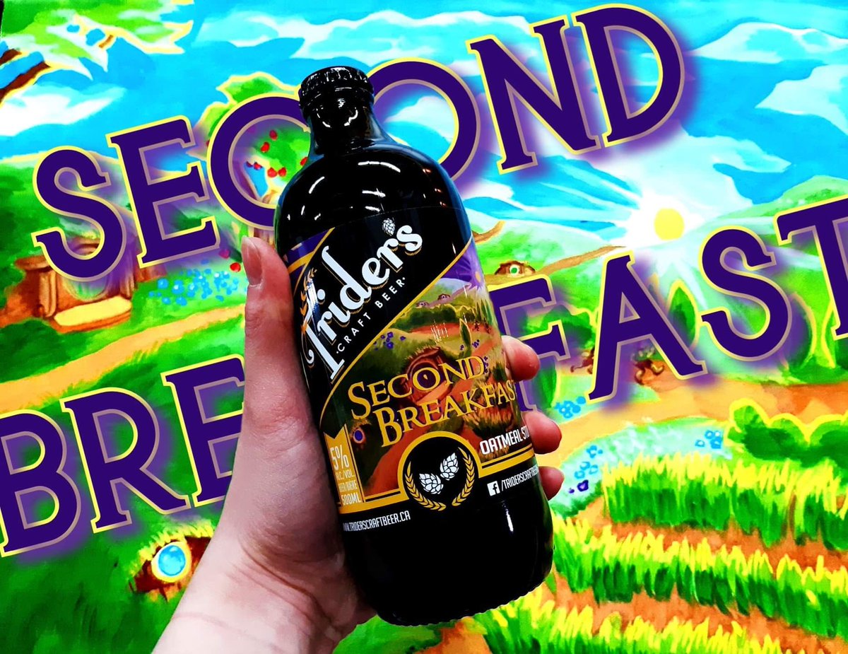 TridersBeer's tweet photo. ALMOST GONE! Get the last of our Second Breakfast Oatmeal Stout before it runs out! 
The brewery is open today from 1-6.🍻
#triders #tcb #triderscraftbeer #craftbeer #beer #stout https://t.co/Xwydodeg7X