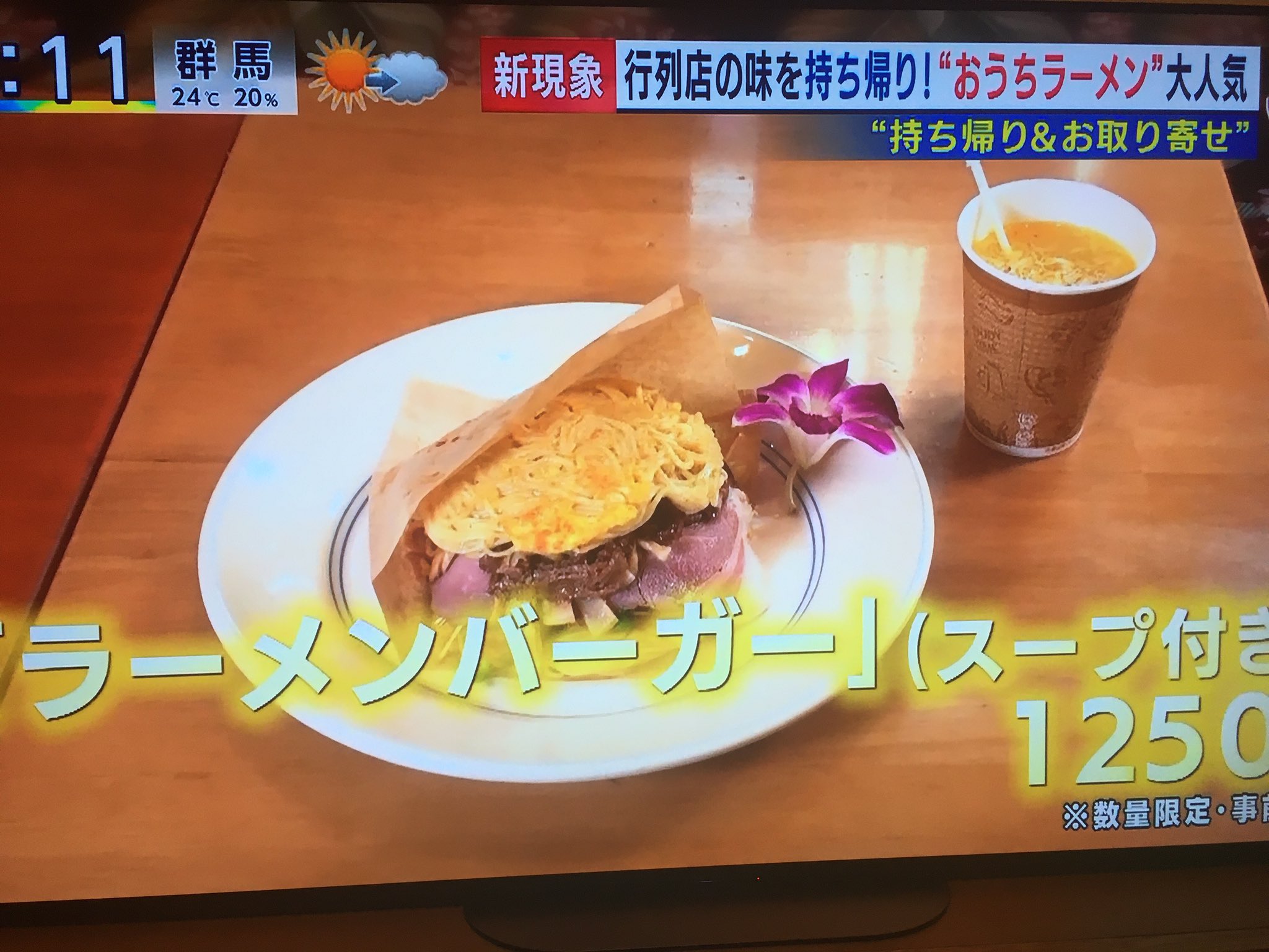 麺屋 Hulu Lu Aloha 一昨日のフジテレビ情報番組とくダネ で当店のテイクアウト商品 ラーメンバーガー が紹介されました ありがとうございます 録画したやつを今みてます こんな感じです テイクアウト ラーメンバーガー T Co 麺屋 Hulu Lu Aloha 一昨日のフジテレビ情報番組とくダネ で当店のテイクアウト商品 ラーメンバーガー が紹介されました ありがとうございます 録画したやつを今みてます こんな感じです テイクアウト ラーメンバーガー T Co