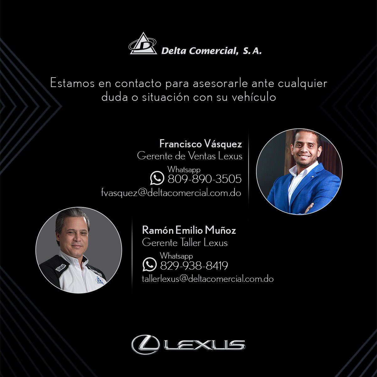 Lexus_rd's tweet image. Nuestro compromiso de servirle siempre será nuestra prioridad. Puede comunicarse con nosotros a través de nuestros canales digitales para cualquier tipo de duda y asistencia. 
Pronto volveremos a reunirnos.  #LexusDominicana