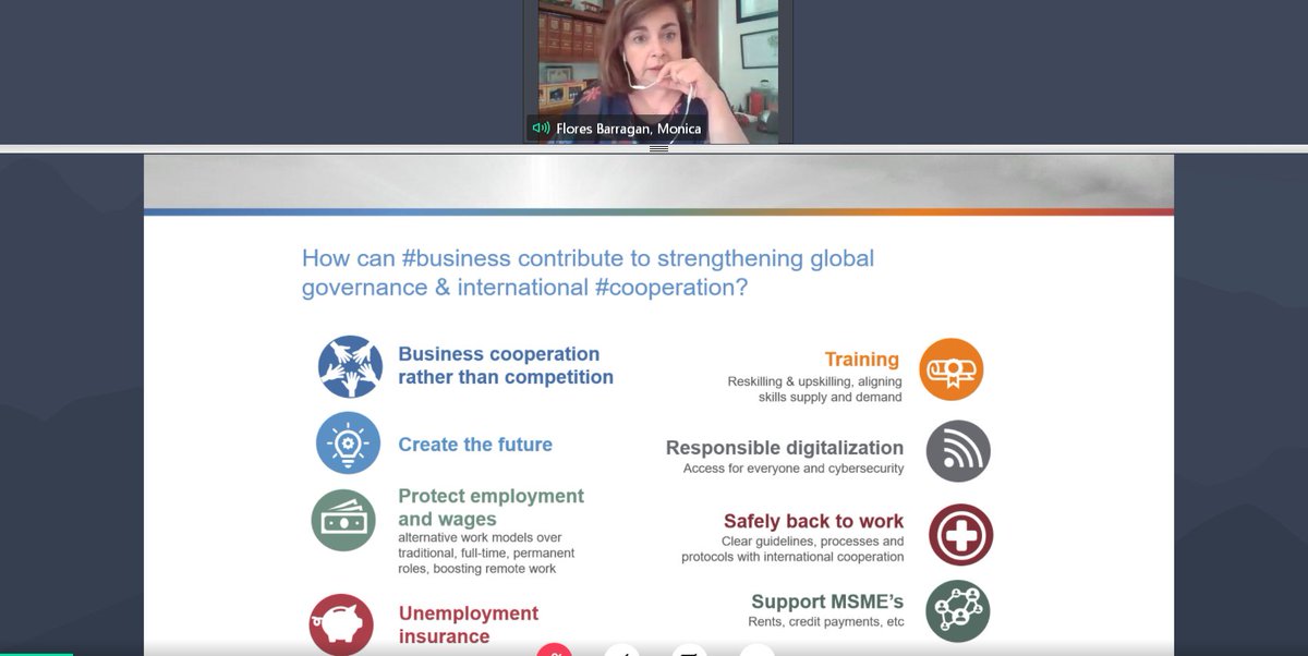 ioevoice's tweet image. #SmartRestart now on the table with @ManpowerGroup #LATAM @mofloresb. We need #business cooperation rather than competition. #Reskilling and #upskilling are key. Companies, governments and individuals need to invest in #training.