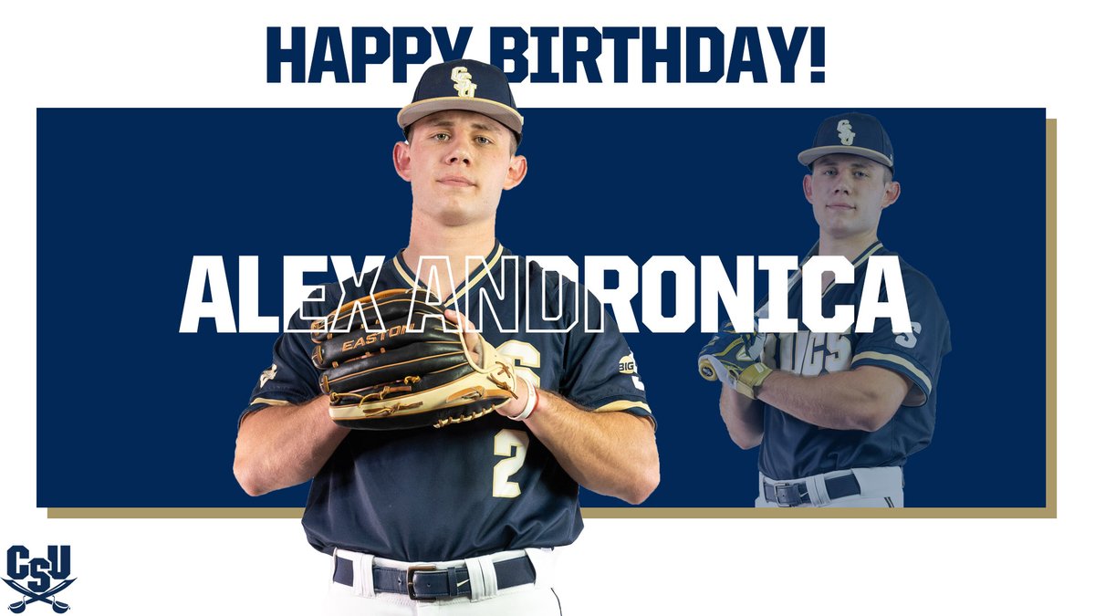 CSU_BucBaseball's tweet photo. Happy Birthday to @AlexAndronica
#CharlestonMade https://t.co/iaXO8iHz5B