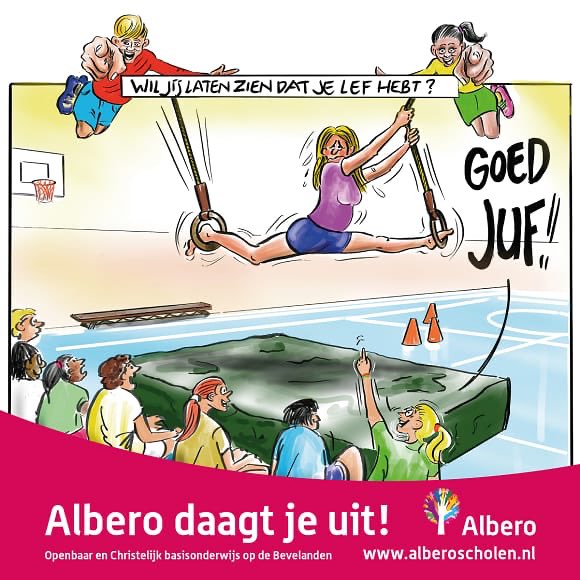 Wij dagen je uit! Welkom!