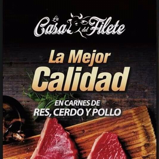 FileteLa's tweet image. La Casa Del Filete llega a twitter😊
La mejor opción en productos cárnicos de primera calidad ✌