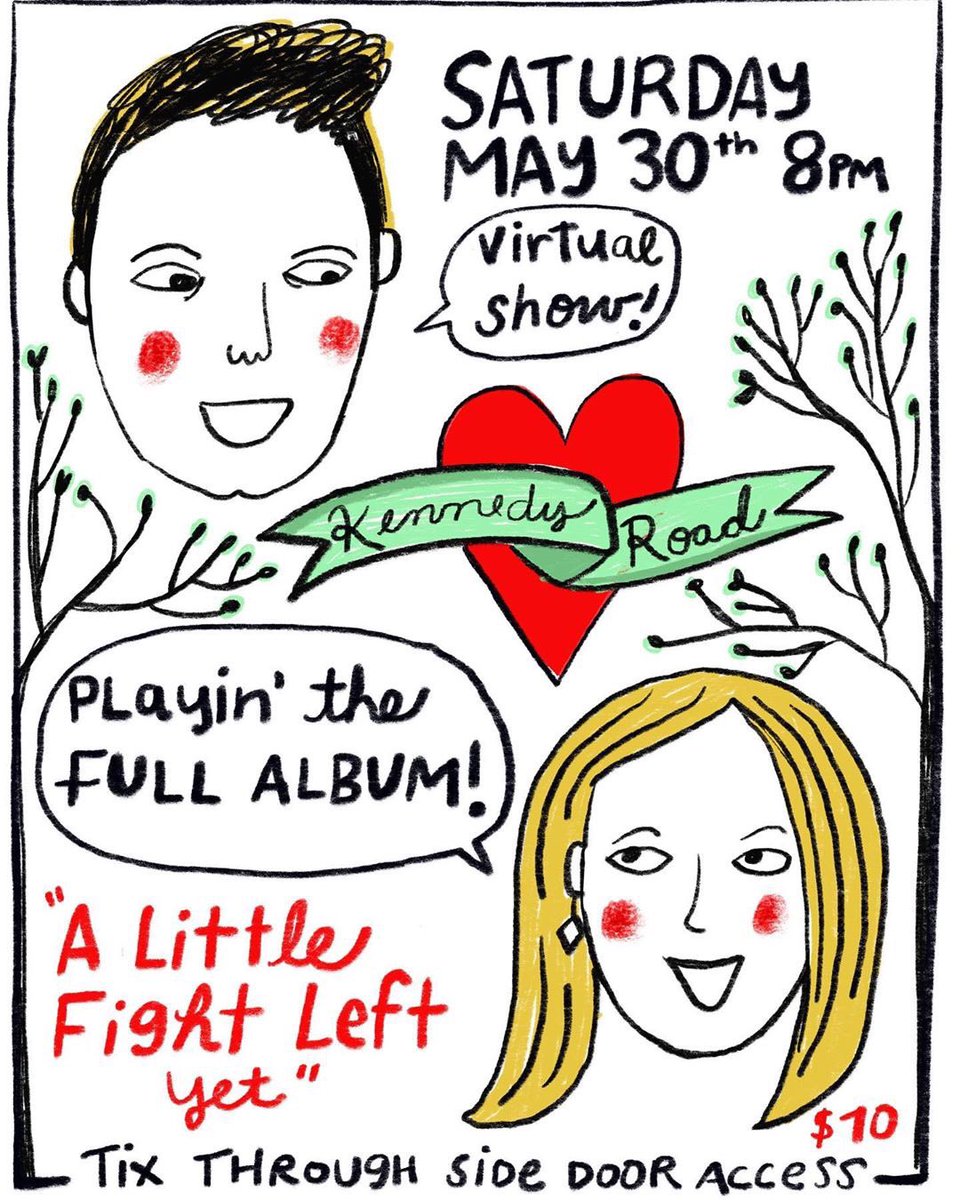 Have you picked up your tickets for our first ever online show? We are extra excited that our dear friend and Canadian music tastemaker Emma Julien will be joining us to help host! Tix through <a href="/sidedooraccess/">Side Door</a> sidedooraccess.com/shows/oyw4OVkC… Poster by <a href="/moonandsparrow/">Sandra Dumais</a>