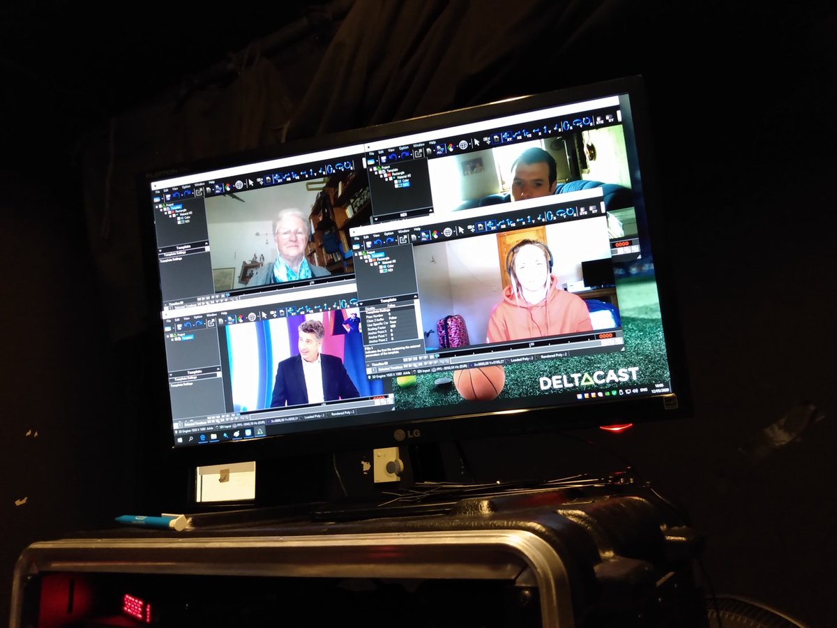 DELTACASTSPORT's tweet image. First remote production of the 'Septante-et-un' game. When technology makes virtual and interactive shows come true! ==&amp;gt; Next live on Monday 6.30 PM RTL-TVI #Deltacast.sport #PARTNEROF# Jeu 71 RTL-TVI #TVShowAutomation