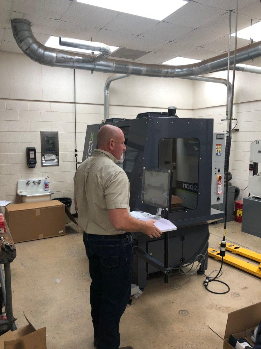 learninglabsinc's tweet image. @learninglabsinc recently installed @Tormach 1100MX CNC mills in the engineering and gunsmithing programs at @MontgomeryCC. 

Check out Tormach products here: lli.com/tormach

#LearningLabsInc #LLI #Tormach #CNCMill #MontgomeryCommunityCollege #Engineering #Gunsmithing