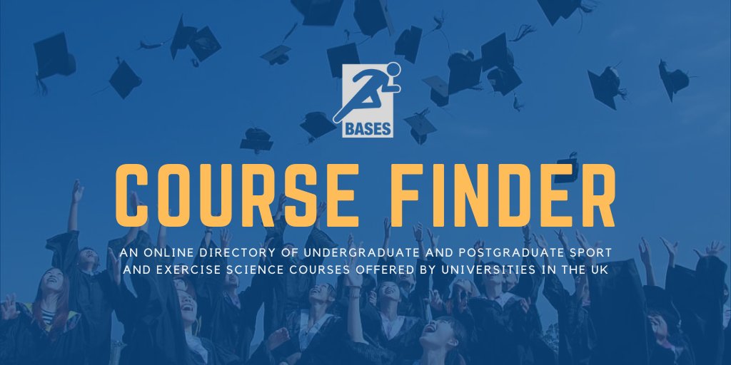 CASESsocial's tweet photo. Looking for the perfect course? BASES Course Finder provides aspiring sports & exercise students with information on undergraduate and postgraduate courses offered by universities in the UK. Find out about our course finder here: https://t.co/4LaHB5K9HE
#students #sportsexercise https://t.co/9WS5y4Efhl