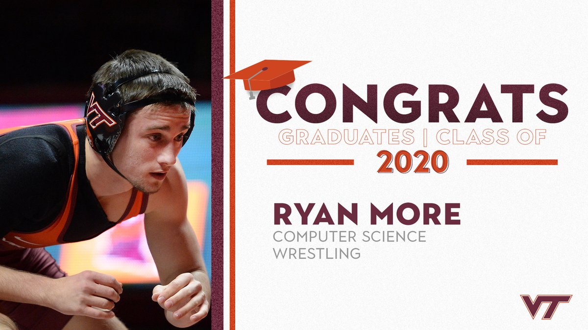 Congratulations Ryan! 🎓

#HokieGrad #WhosNext