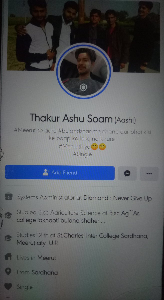 Nsinghal1998's tweet photo. किसी भी भगवान के लिए इस तरह के शब्द
बहुत ही ज्यादा निंदनीय है. ये कतई हिन्दू या सनातनी नहीं हो सकता.😡😡

मैं विनम्र निवेदन करती हूं अपनी जाबांज पुलिस से
और आप सभी से भी कृपया इस व्यक्ती के खिलाफ़ सख्त से सख्त कारवाई करे @Uppolice @meerutpolice @adgzonemeerut कृपया संज्ञान ले https://t.co/2seQeYFX5u