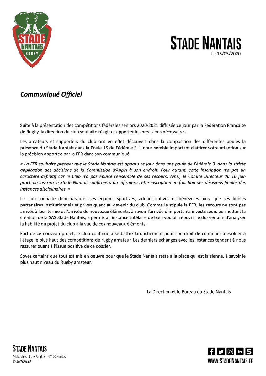 Stade Nantais tweet media