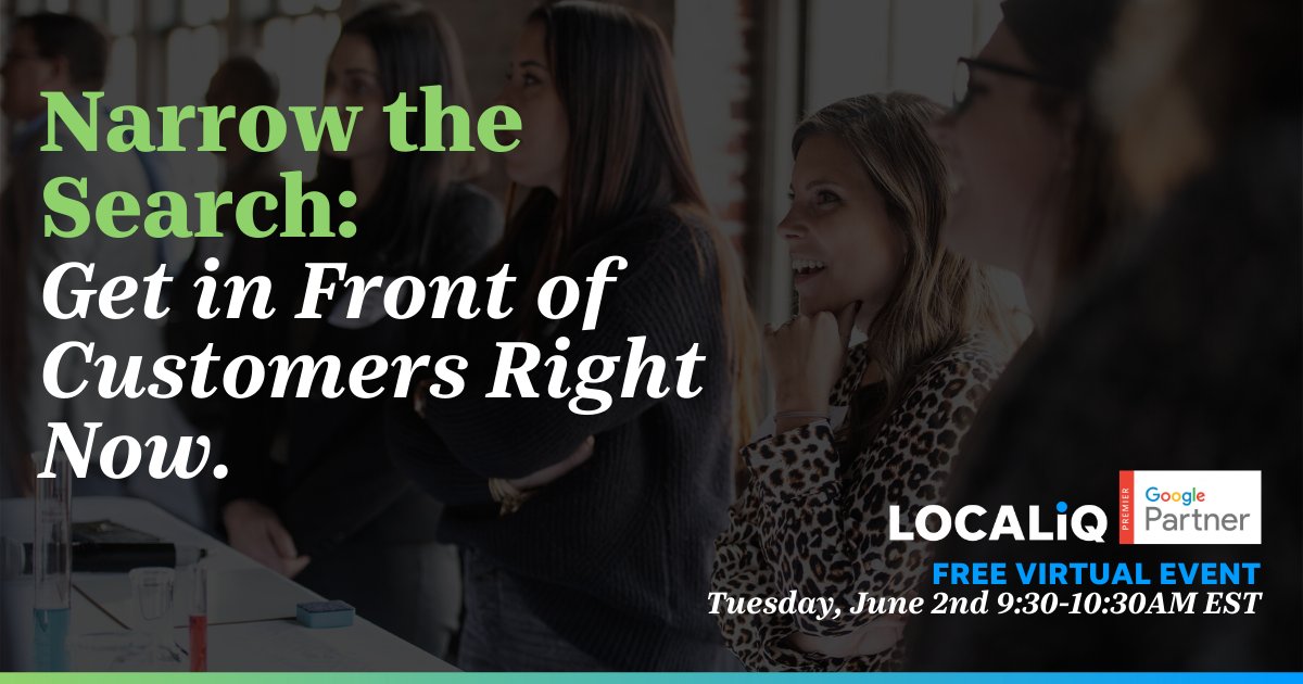 Join us for a #digitalmarketing virtual seminar with #Google on 6/2! Learn more &amp; register here: bit.ly/3czUUVv