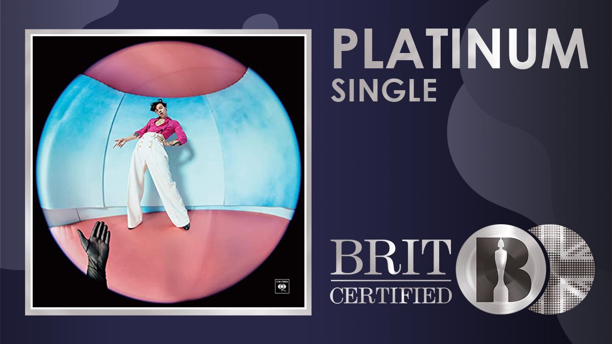 "Adore You" is now officially PLATINUM in the UK as well!