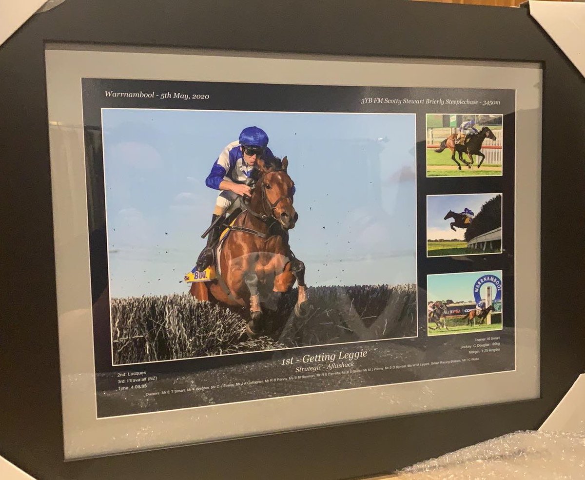 bennymcslats's tweet photo. How great is this.

A momento to remember the win by. Looks fantastic. Will go up on the wall tomorrow. #gettingleggie #brierly #thebool https://t.co/jGlIFUb06g