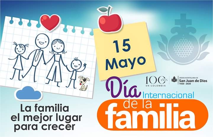 OHSJDColombia's tweet photo. La familia de la Orden Hospitalaria de San Juan de Dios @OHSJDColombia  celebra esta fecha considerando que #LaFamiliaElMejorLugarParaCrecer #diadelafamilia https://t.co/bYCZw16xRn https://t.co/PQk5C7KdBq