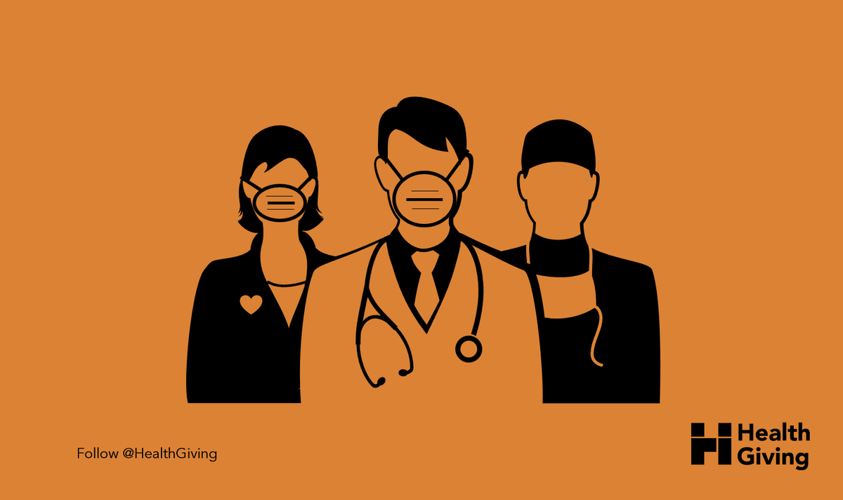 HealthGiving's tweet photo. As we start to step out, let’s continue to be grateful for the heroes of healthcare who continue to put their own safety at risk to care for total strangers simply because it is what they do. #missiondriven #protecttheheroes #supportlocalhospitals #gratitudecovid19 #philanthropy https://t.co/DleW9scbaJ