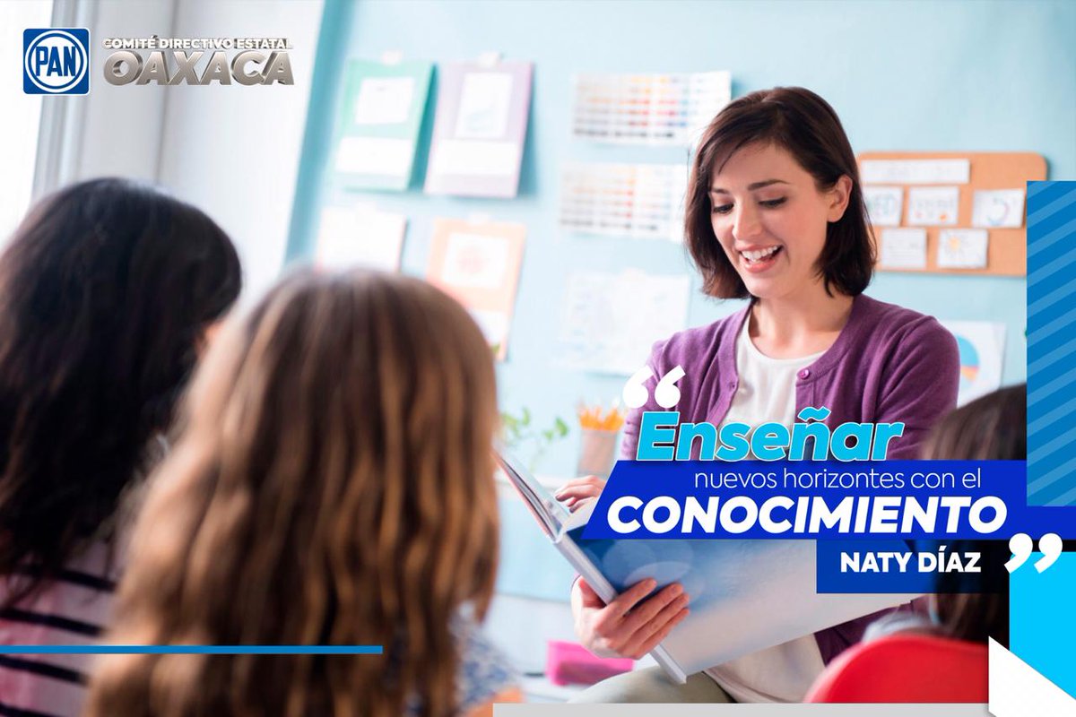 NatyDiazJmz's tweet photo. ¡Feliz día de las maestras y maestros! 👩🏫
Gracias por todas sus ense��anzas y su paciencia. 🍎
#FuerzaYPalabraDeMujer
#PANContigo
#DiaDelMaestro https://t.co/FdyKfOHjyk