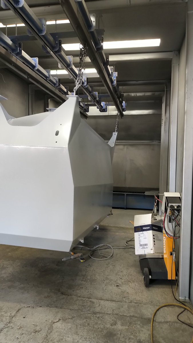 HorizonAgri's tweet photo. Production in full flow despite tough times. With both domestic and international orders growing strongly. @MadeinBritainGB https://t.co/XD9ayWFChr