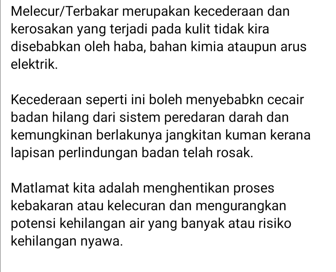 Sebab Twrbakar Dan Melecur