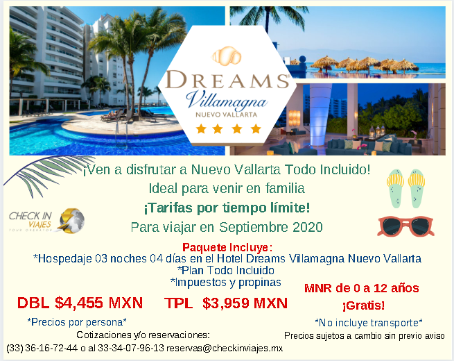 Checkinviajesmx's tweet photo. ¡Dreams Villamagna Nuevo Vallarta tarifas por tiempo limitado! https://t.co/UXBR9Nwxje