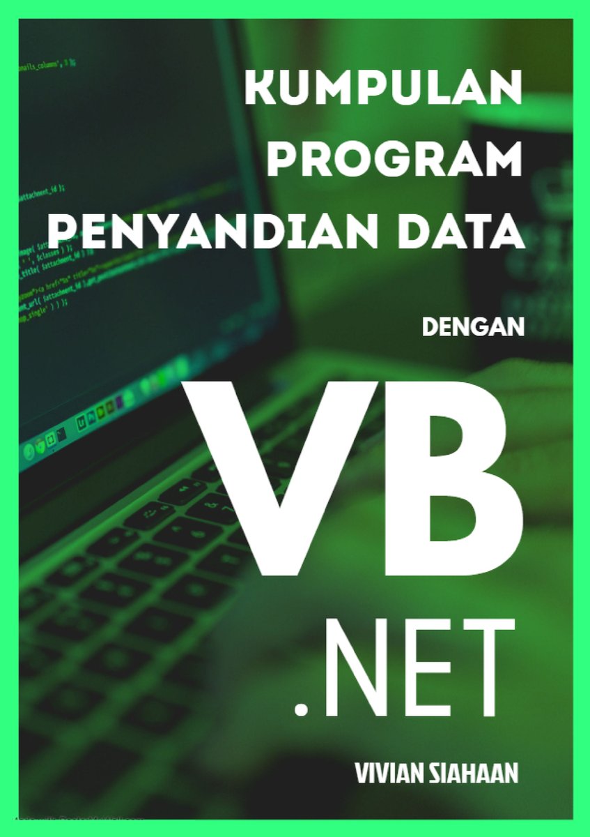 siahaanvivian's tweet image. Kumpulan Program Penyandian Data dengan VB .NET
Terapan Visual Basic sebagai perangkat pembantu dalam menyelesaikan topik-topik kriptografi yang lebih rumit.
#penyandiandata #bukuvisualbasic
#kriptografi #viviansiahaan
play.google.com/store/books/de…