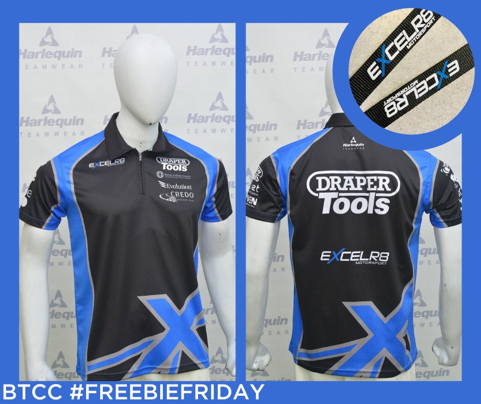 BTCC's tweet photo. 🌟 Freebie Friday 🌟

It's #FreebieFriday week EIGHT! 🤯

This week we've got prize bundles with an EXCELR8 Motorsport 2020 polo shirt AND lanyard to give away for two lucky winners! 😎

Tag a mate and retweet before 1600 on Wednesday 20 May to enter!

#BTCC https://t.co/a5CJnESDX5