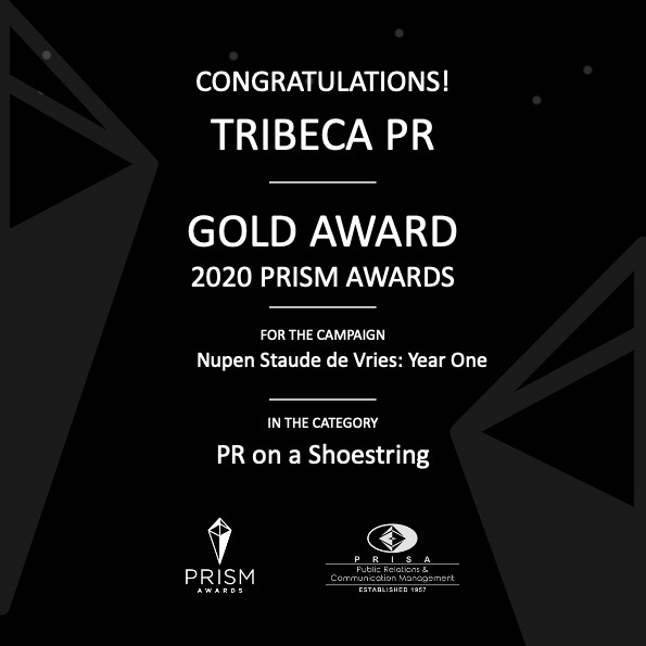 Congratulations <a href="/TribecaPR/">Tribeca Public Relations</a>
