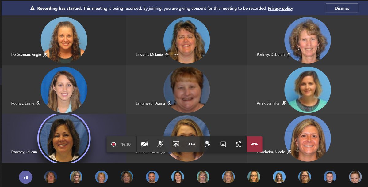 Jamie Rooney and Angie de Guzman facilitate powerful weekly tech talks for our staff, taking distance learning to the next level for our students. So proud of all our teachers who step up weekly and share their new learning in this virtual team format! We make each other stronger