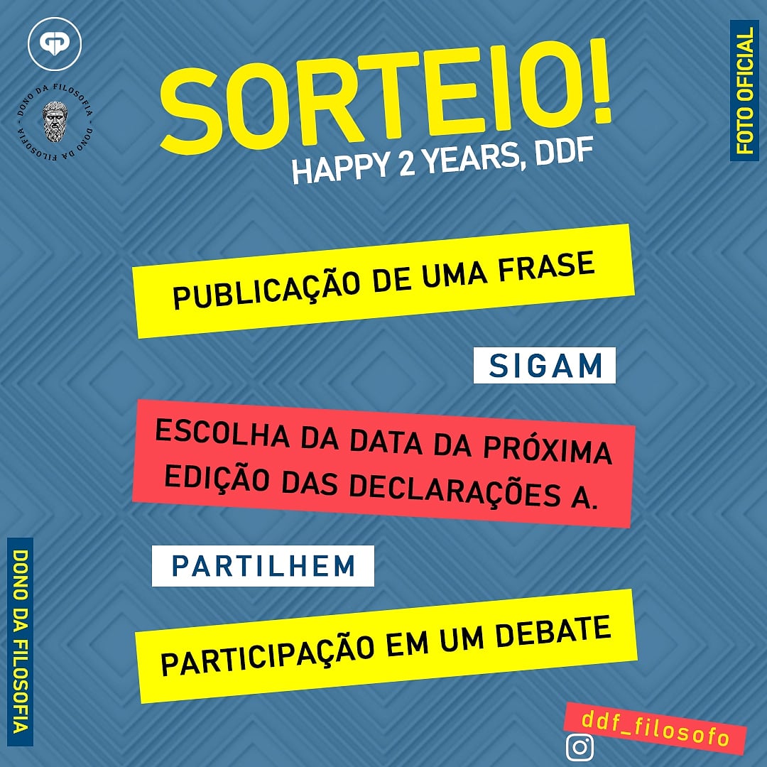 DonodaFilosofia's tweet photo. Participem do #SORTEIO. 😍

https://t.co/TZqkDNPgmj https://t.co/vmjgxtFbcc