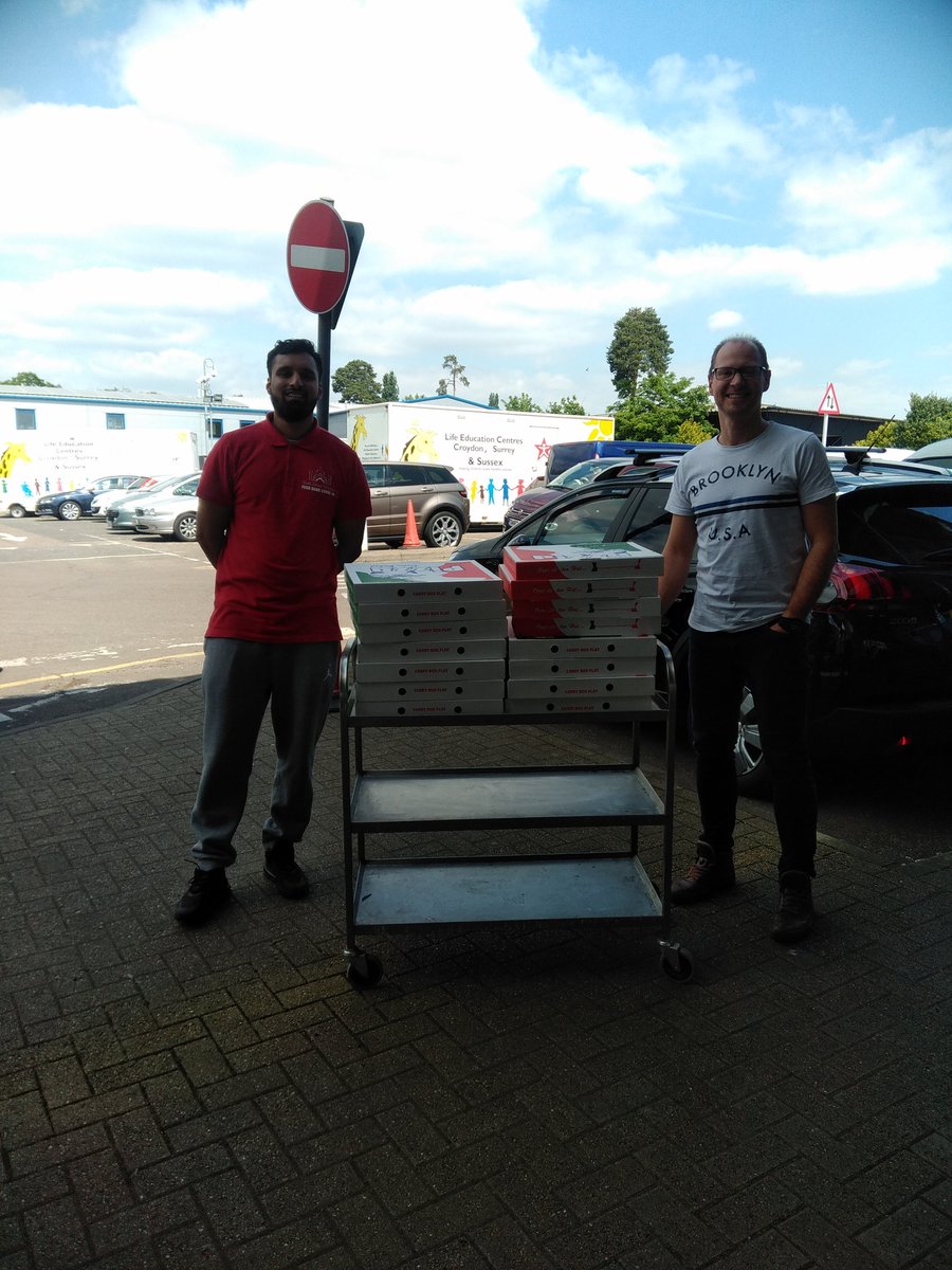 Thank you to everyone <a href="/ShahJahanMosque/">Shah Jahan Mosque</a> for providing a special lunch for the #families and #staff in #refuge. It was a real treat.