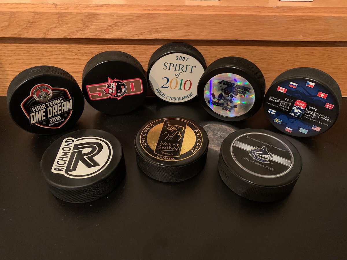 PCAHAMain's tweet photo. Are you ready? We are looking thru our puck collection! Sat May 16/20 post a photo of your favourite puck &amp; a few words as to why it is special. Tag us @PCAHAMain and use the hashtag #HockeyComesTogether Our esteemed judges will pick the best entry &amp; you win a prize! https://t.co/cgrbHvC8Mp